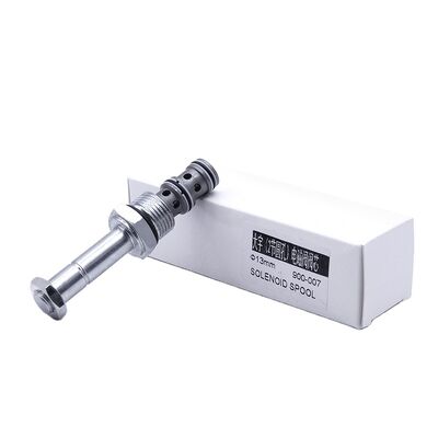 Factory Price Excavators Electric Spare Parts Hydraulic Solenoid Valve Spool for Daewoo Three Joints Circular Hole Diameter 13mm
