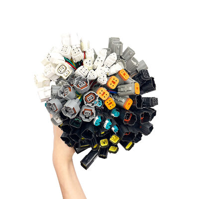 SUNORO SK200-6E SK200-8 Connector Excavator Electric Parts Solenoid Valve Plug for Ko-belco