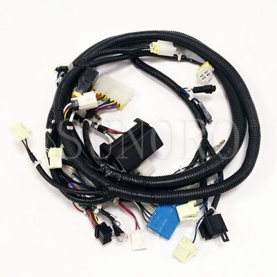 Ko-matsu PC200-6 Excavator Spare Parts Manual Throttle Valve Internal Engine Compartment Wiring Harness 20Y-06-24751 20Y0624751