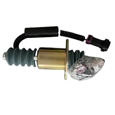 Spot Goods Switch off Solenoid 612600091095 for WEICHAI Diesel Engine Spare Parts Shutdown Solenoid Valve Construction Machinery