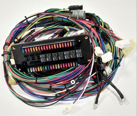 SUNORO 320D Fuse Box Wiring Harness Assembly Gaoline Driction Injection  2595223 259-5223 for E320D Fuse Box Wiring Harness